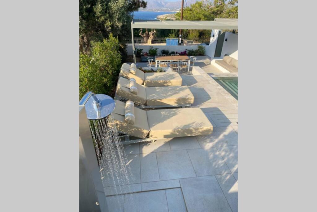 Chania Living Stories Villa With Piano ภายนอก รูปภาพ