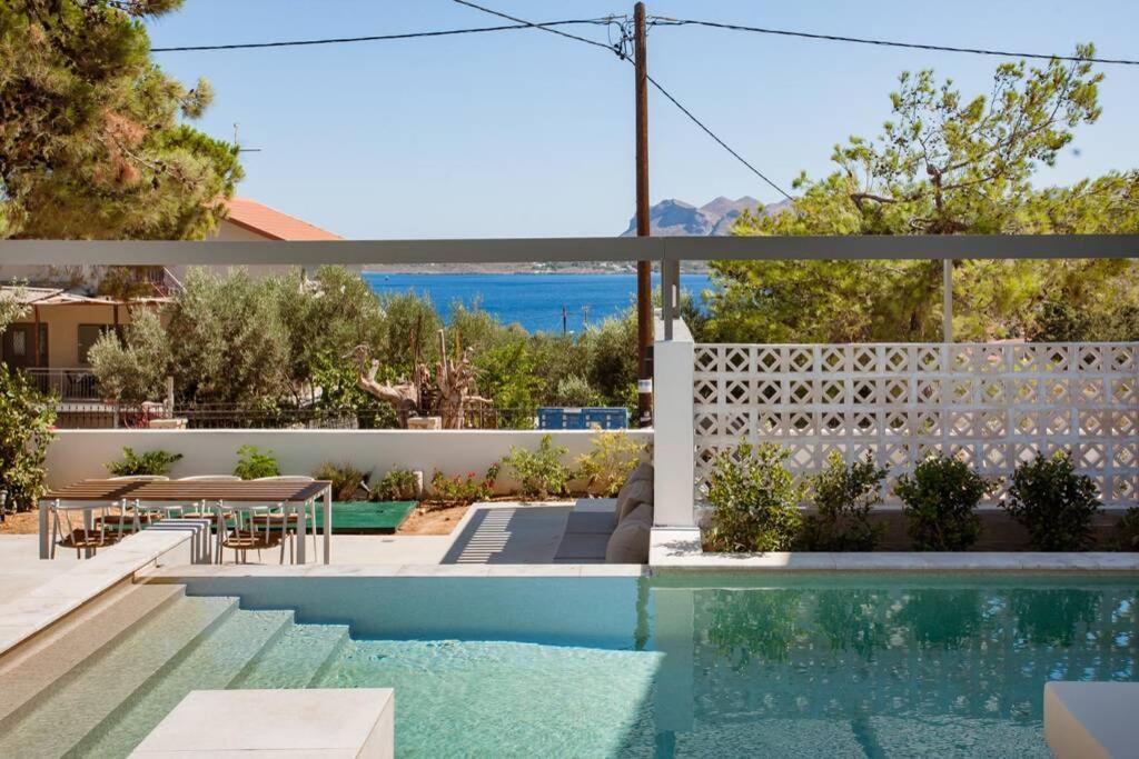 Chania Living Stories Villa With Piano ภายนอก รูปภาพ