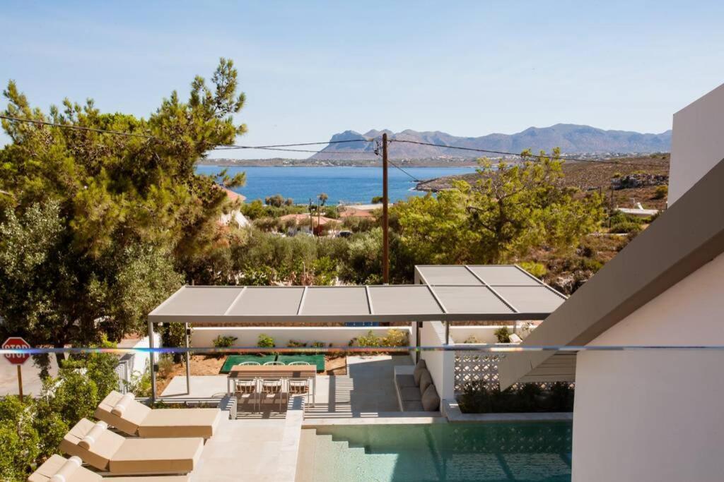 Chania Living Stories Villa With Piano ภายนอก รูปภาพ
